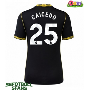Chelsea Moises Caicedo #25 Bortatröja Kvinnor 2026-27 Kortärmad
